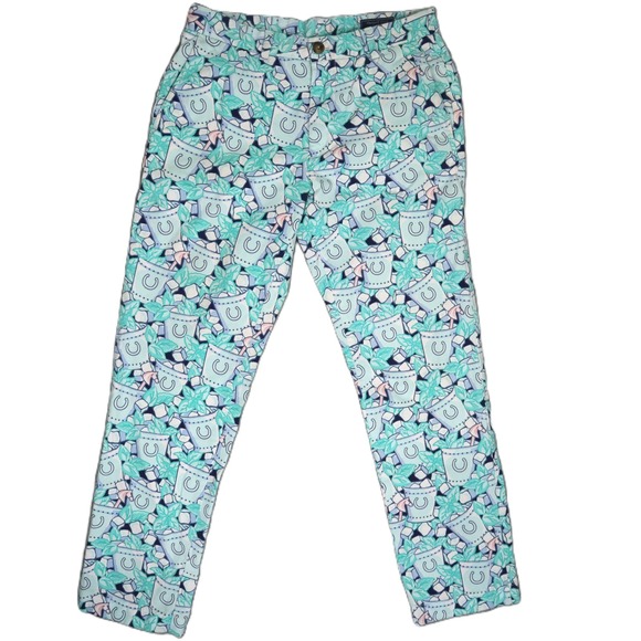 Vineyard Vines Other - Vineyard Vines Kentucky Derby 145th Mint Julep All Over Print Pants Men's 30x30